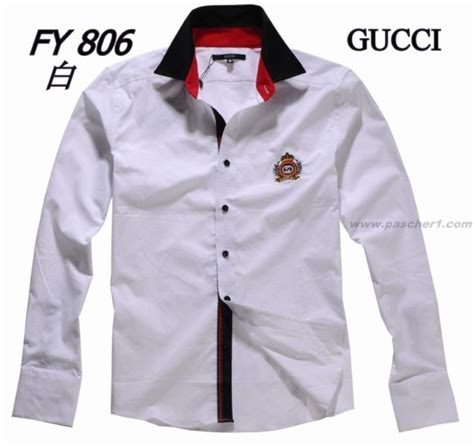 chemise homme gucci